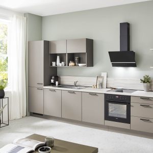 Prisma Kuechenzeile zeitlos Taupe