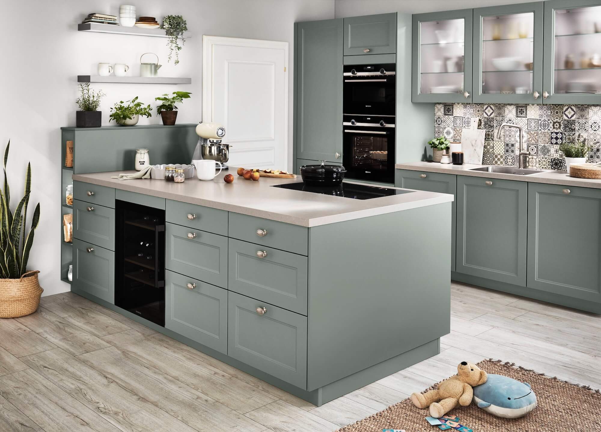 Nobilia Cascada Landhausküche Grün – Bild 2